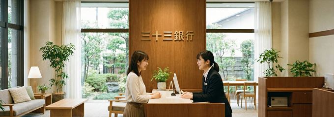 「三十三銀行」の不動産担保ローン